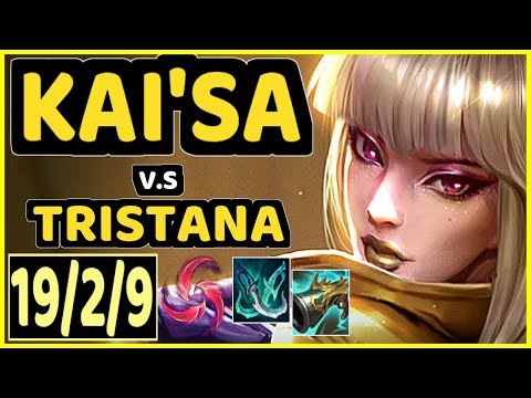 SHORTHOP (KAI'SA) vs TRISTANA - 19/2/9 KDA BOTTOM ADC GAMEPLAY - NA Ranked DIAMOND