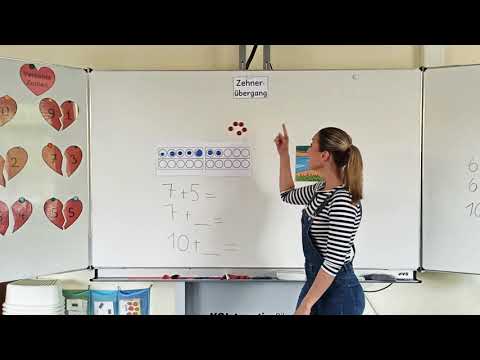 Zehnerübergang in 2 Schritten