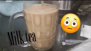 I just made milk tea