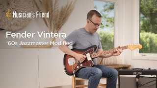 Video thumbnail for Fender Vintera '60s Jazzmaster Modified Demo - All Playing, No Talking by Musician's Friend