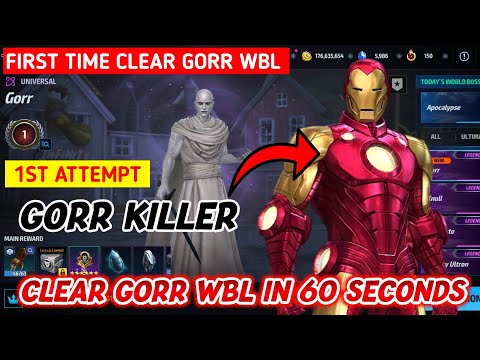 First Attempt Clear Gorr WBL | How to Clear WBL Gorr Marvel Future Fight - MFF HINDI INDIA