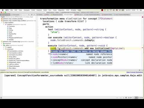 Transformation Menu Language