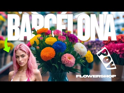 ASÍ ES TRABAJAR EN UNA FLORISTERÍA EN BARCELONA (POV)