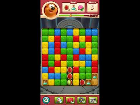 Toon Blast Level 3584 - NO BOOSTERS 🐻🐺🐱 | SKILLGAMING ✔️