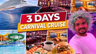 3 Days on Carnival Cruise | Full Tour, Food, Fun & Family Experience