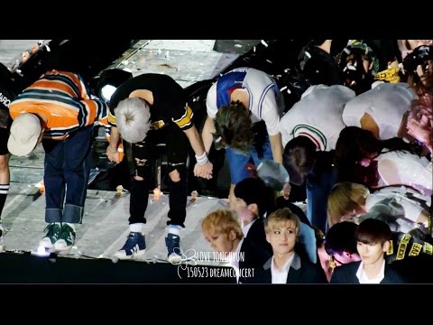 150523 Dream Concert ending - dancing SHINee