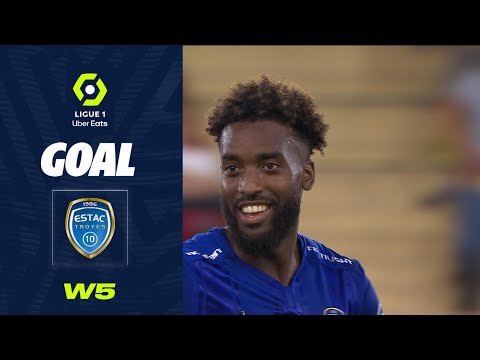 Goal Yoann SALMIER (78' - ESTAC) AS MONACO - ESTAC TROYES (2-4) 22/23