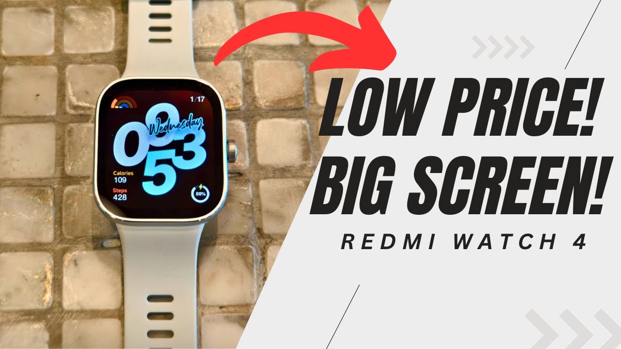 Redmi Watch 4 : Big screen but LOW PRICE!🇵🇭