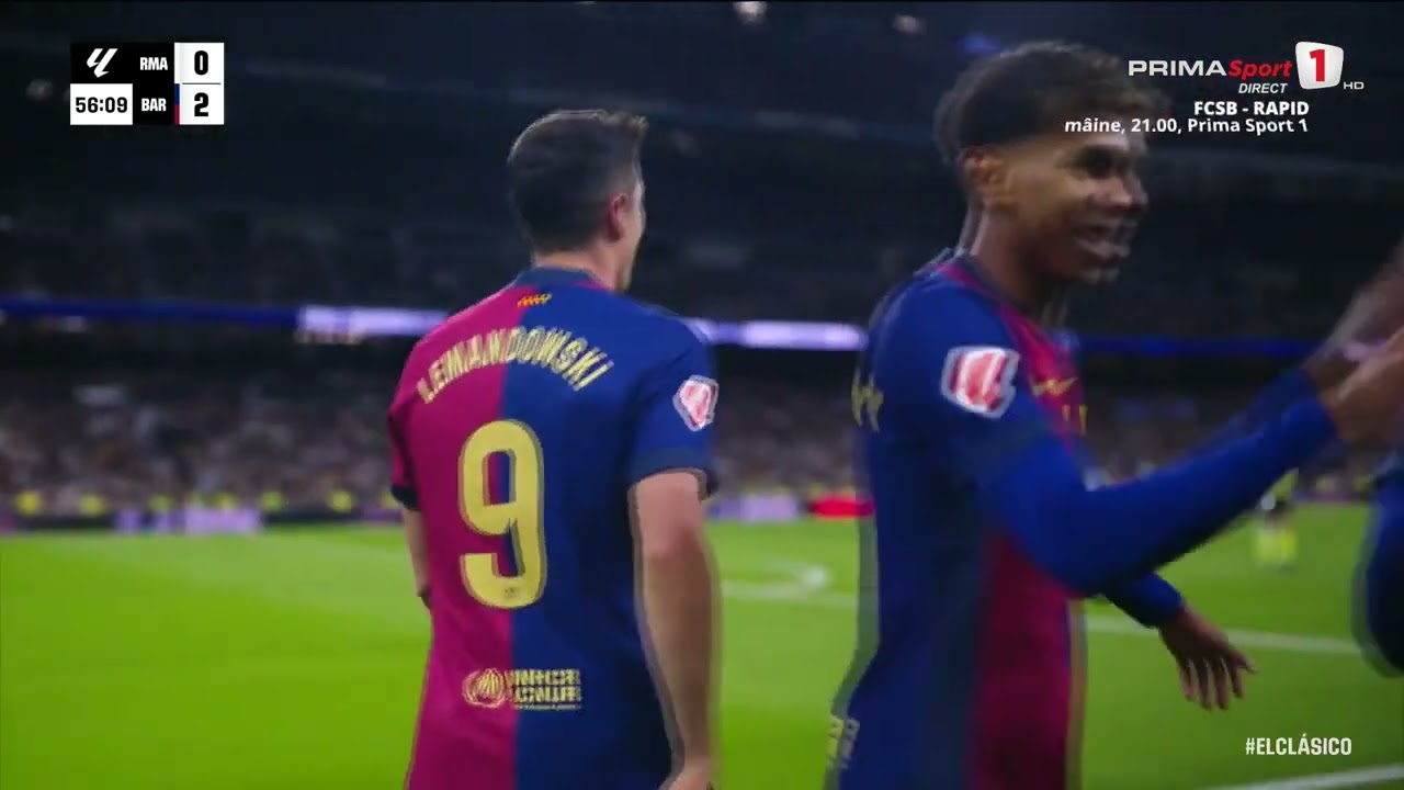 REZUMAT: Real Madrid - Barcelona 0-4. Umilinţă pe Bernabeu. Barcelona s-a distrat în El Clasico