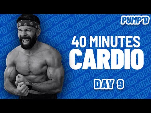 40 Minute HIIT Cardio  - Bodyweight Workout | PUMP'D - DAY 9