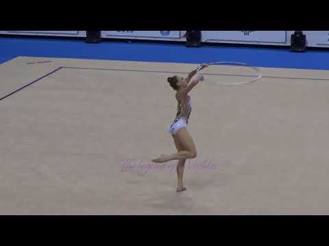 Jasmine KERBER (USA) hoop - 2015 Stuttgart worlds Qualifs