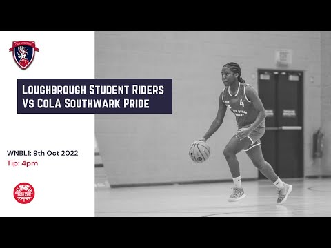 WNBL1: Loughborough Student Riders Vs CoLA Southwark Pride - 9th October 2022