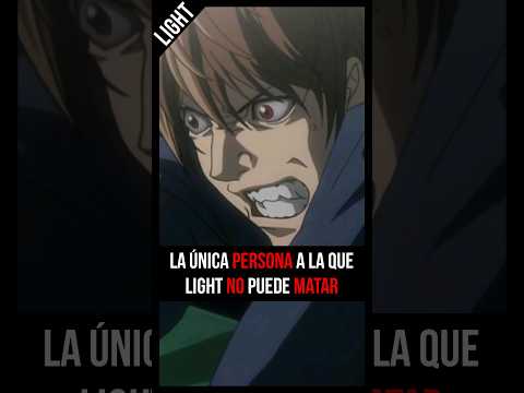 El ÚNICO HUMANO al que LIGHT NO PUEDE MATAR | "Death Note" | CURIOSIDAD