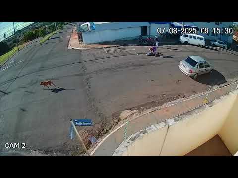 HOMEM É ATROPELADO POR CACHORRO E FICA EM ESTADO GRAVE EM PIACATU SP