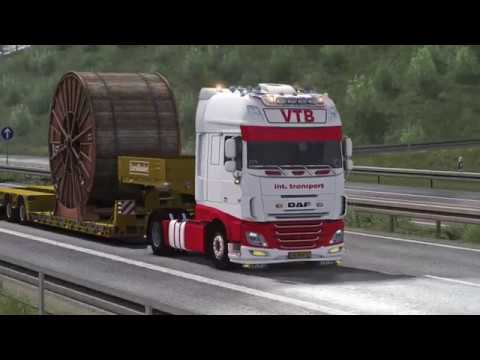 [ETS2] Euro Truck Simulator 2 1.30 - DAF XF Euro6 VTB Transport - Promods 2.26