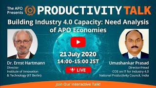 Building Industry 4.0 Capacity: Need Analysis of APO Economies