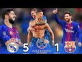 Real Madrid Barcelona 5×1 Final Super cup [2017] Ronaldo×Messi 💥 جنون فهد العتيبي