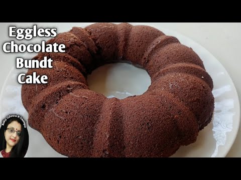Eggless Chocolate Cake | Chocolate Bundt Cake | Eggless Chocolate Sponge Recipe