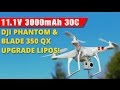 11.1 volt 3000mAh Lectron Pro for DJI Phantom and Blade 350 QX