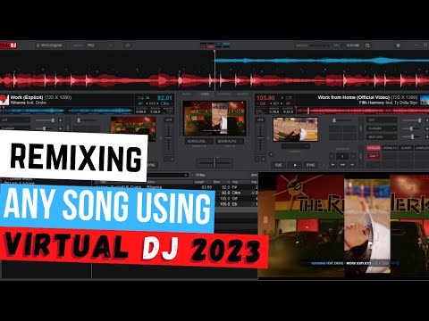 How to REMIX ANY SONG using VIRTUAL DJ 2023 stems 2.0