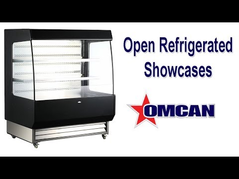 Video thumbnail for 51" Grab-and-Go Open Refrigerated Floor Self-Serve Merchandiser with 27.2 cu.ft Capacity
