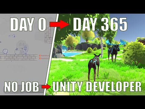 1 Year of Learning Game Development in 7 Minutes
