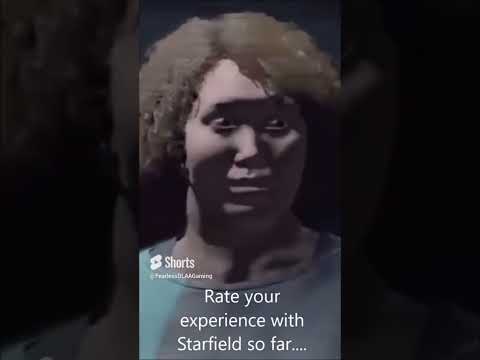 How funny are the bugs in Starfield! Rate from 1-10! #shorts #starfield #funny #games