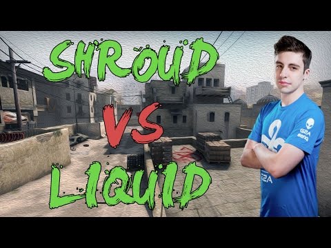 CSGO: POV Cloud9 shroud vs Liquid (27/16) dust2 @ ESL Pro League Season 4