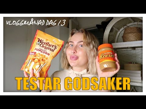 VLOGGMÅNAD DAG 13 - Gör saffranspannkakor och testar godsaker