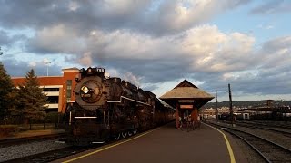 Steaming along the ”Phoebe Snow&quot; with NKP 765