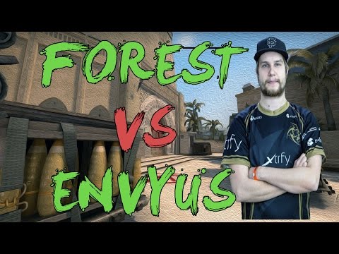 CSGO: POV NiP f0rest vs ENVYUS (26/13) mirage @ FACEIT League 2015 Stage 3 Finals