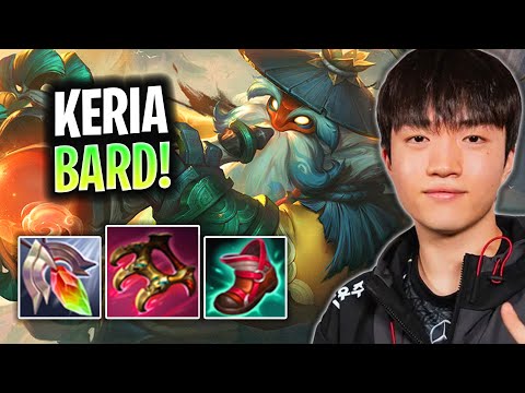 KERIA IS A BEAST WITH BARD! | T1 Keria Plays Bard Support vs Pyke!  Season 2025