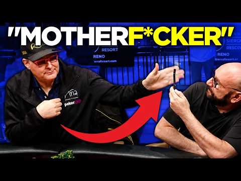 Phil Hellmuth CRAZIEST Poker Blow-Ups!