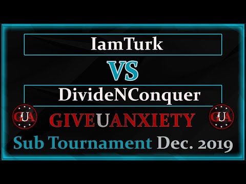 GUA Dec. Sub tour: Ro16- iamturk vs DivideNConquer