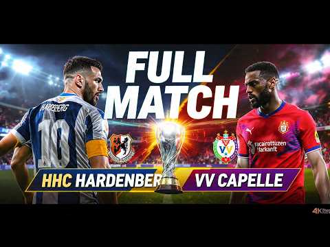 HHC Hardenberg vs. VV Capelle full match KNVB Beker 2021-2022