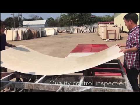 2mm thin natural marble slab production by mikol