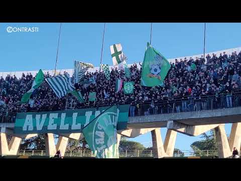 La La La! Spettacolo degli Ultras Avellino, Avellino-Foggia 19.12.2021