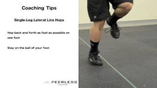 57. Single Leg Lateral Line Hop