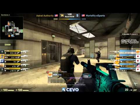 Mortality eSports vs Astral Authority - CEVO Season 8 Pro Placement Round 1