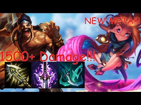 Draven + Zoe ONE SHOT BROKEN BUILD!! 1500+ Damage!!!! NEW META!!!