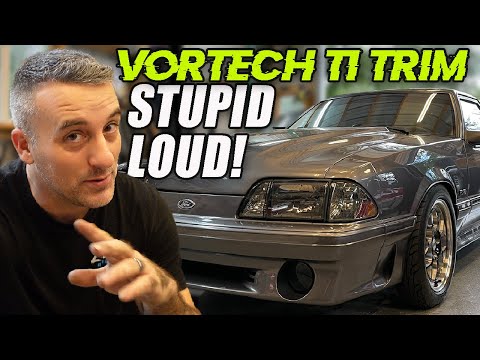 INSANELY LOUD! / Vortech Ti Race Trim First Startup!