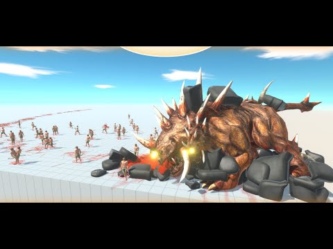 50 Archie The Archer Vs All Arbs Boss 50 Vs 1 || Animal Revolt Battle Simulator 2023