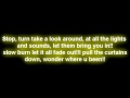 Yellowcard-Lights and sounds lyrics