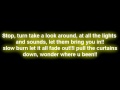 Yellowcard-Lights and sounds lyrics 