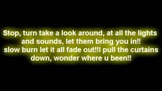 Yellowcard-Lights and sounds lyrics