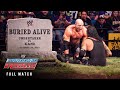 FULL MATCH Kane Vs The Undertaker World Heavyweight Buried Alive Match WWE Bragging Rights 2010