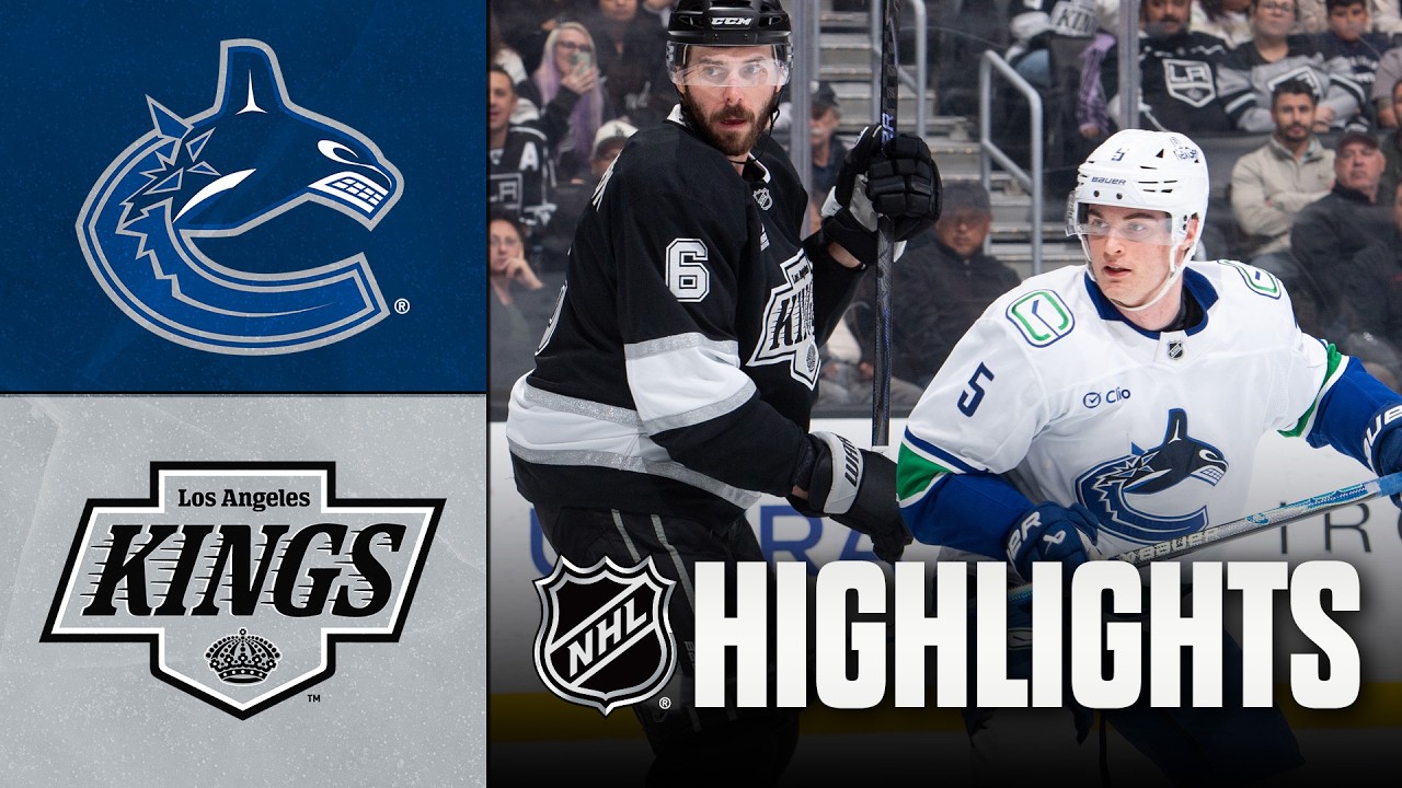 Canucks vs. Kings | NHL Highlights | April 09, 2026