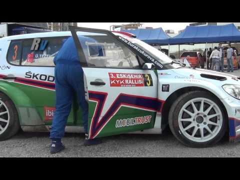 2012 Eskişehir Rallisi / Burak Çukurova - Ünal Tezel / Skoda Fabia S2000