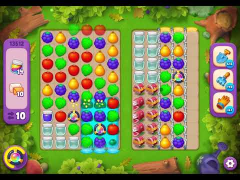 GardenScapes Level 13512 no boosters
