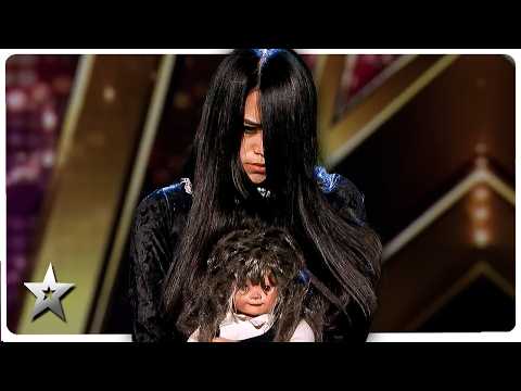 SCARIEST America's Got Talent Contestant EVER? Sacred Riana ALL Performances!